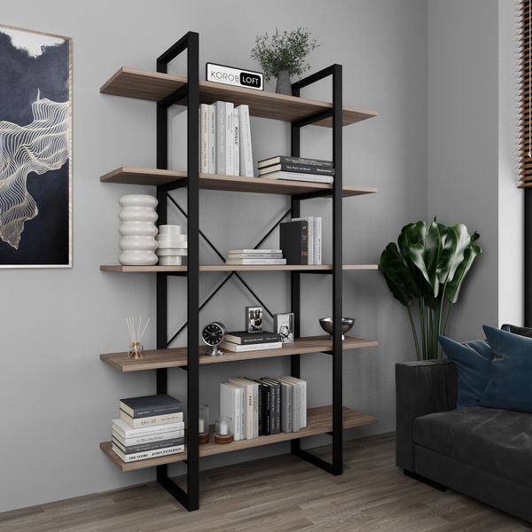 Стелаж Loft Premium 1 ( 1800х1200х350 ) Венге S12 фото