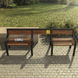 Інклюзивна вулична лавка зі спинкою StreetMebli &laquo;Urban Avenue Access 2640&raquo; в стилі лофт AccessBench1 фото 5